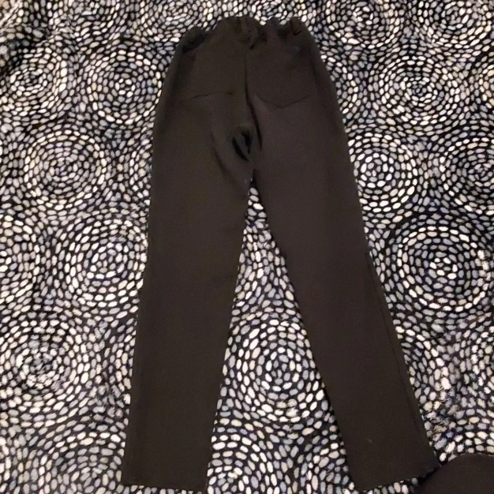 Gap kids black pants 10 adjustable waist